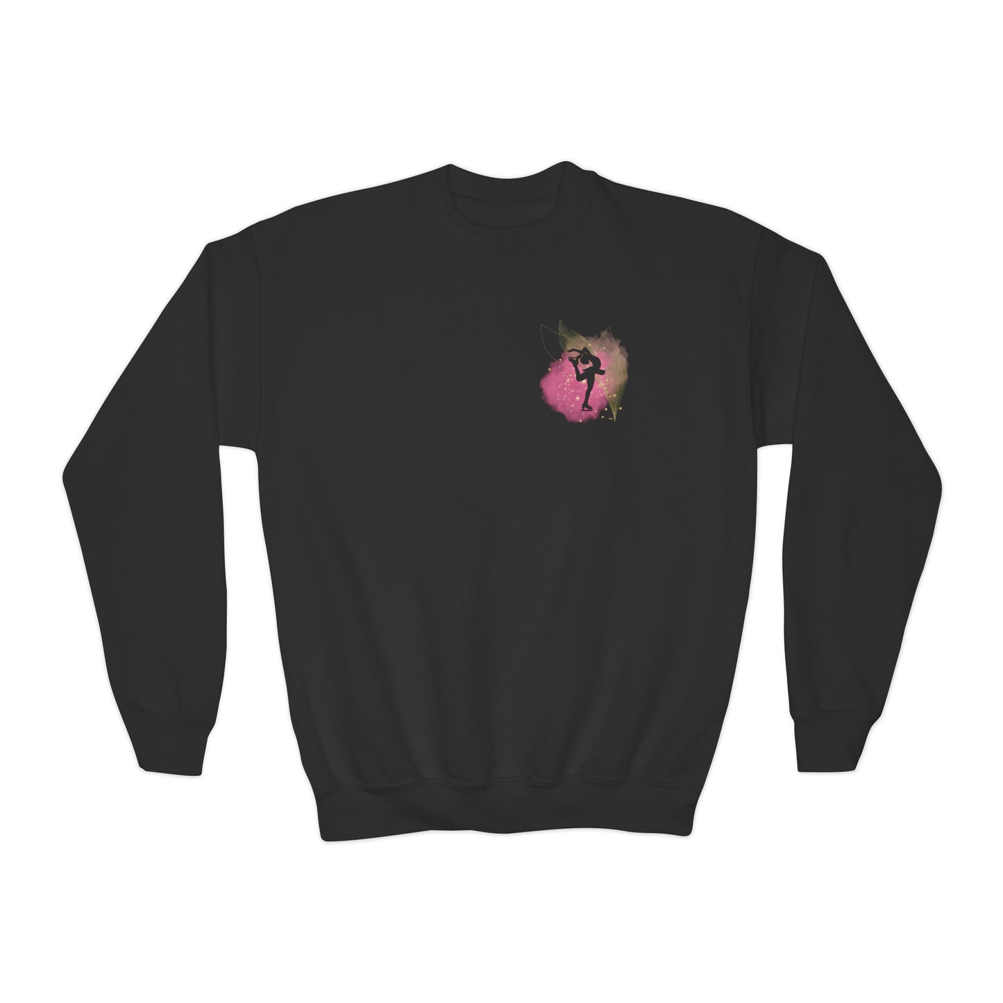 Figure Skater Youth Crewneck Sweatshirt