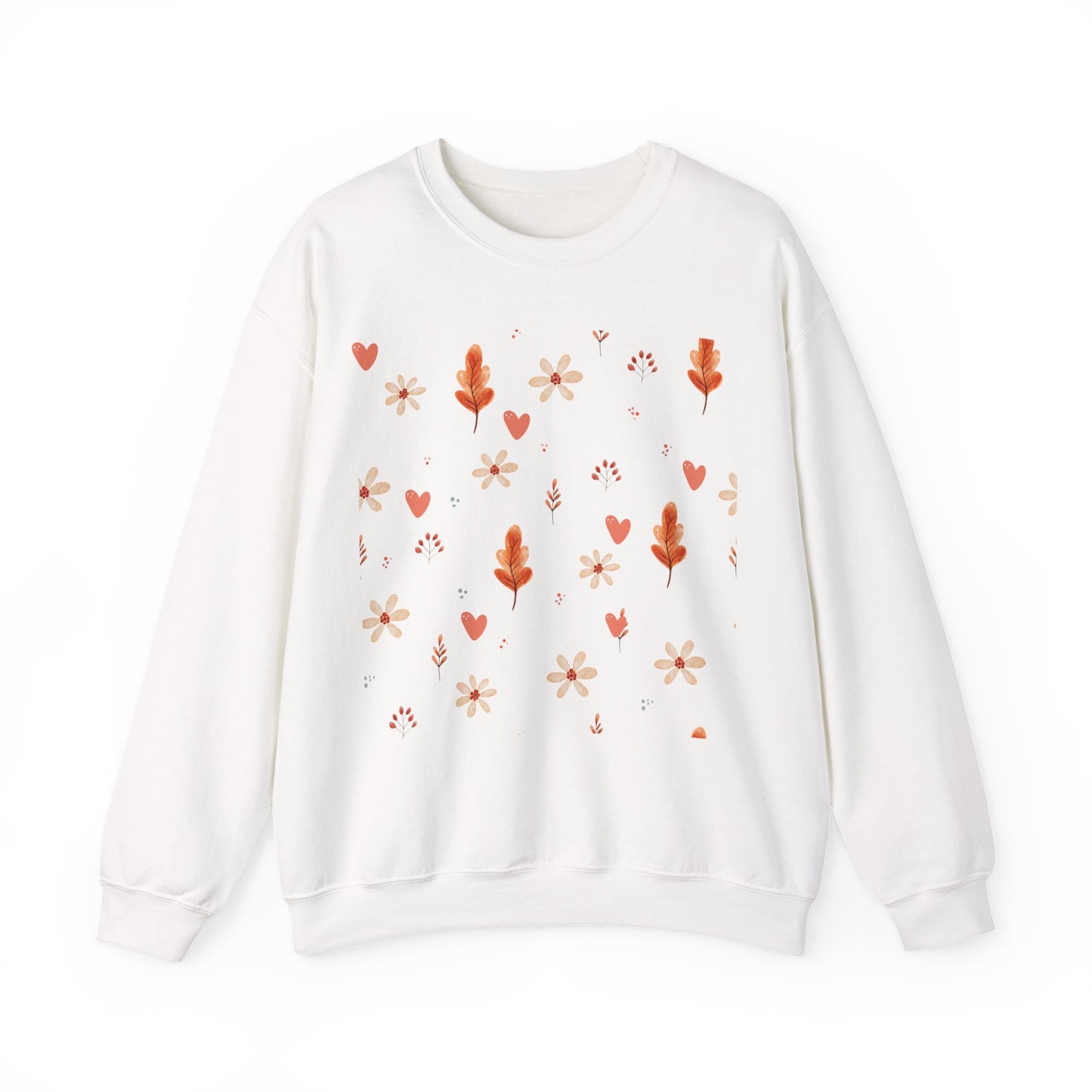 Fall Floral Sweatshirt Crewneck
