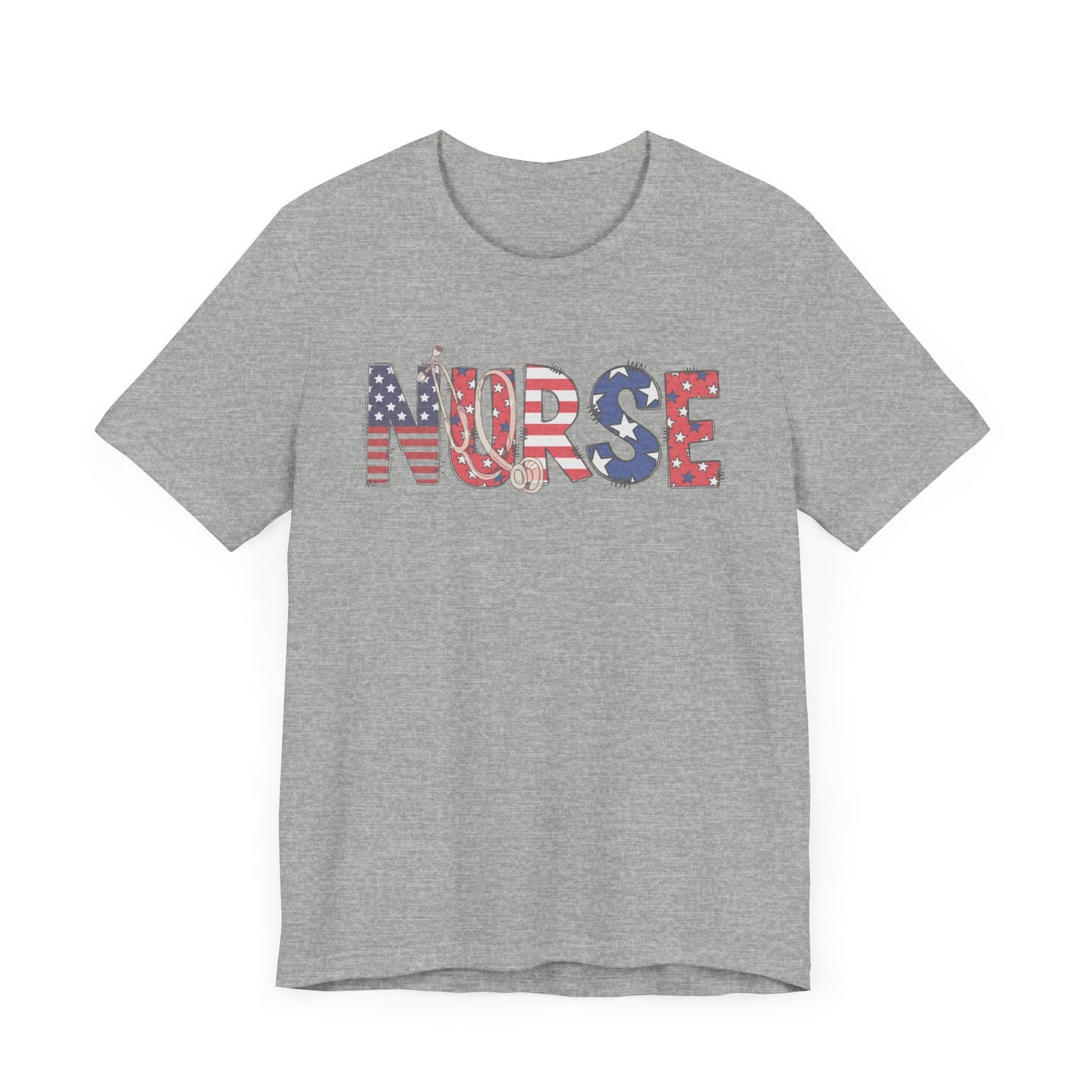 Patriotic NURSE T-SHIRT