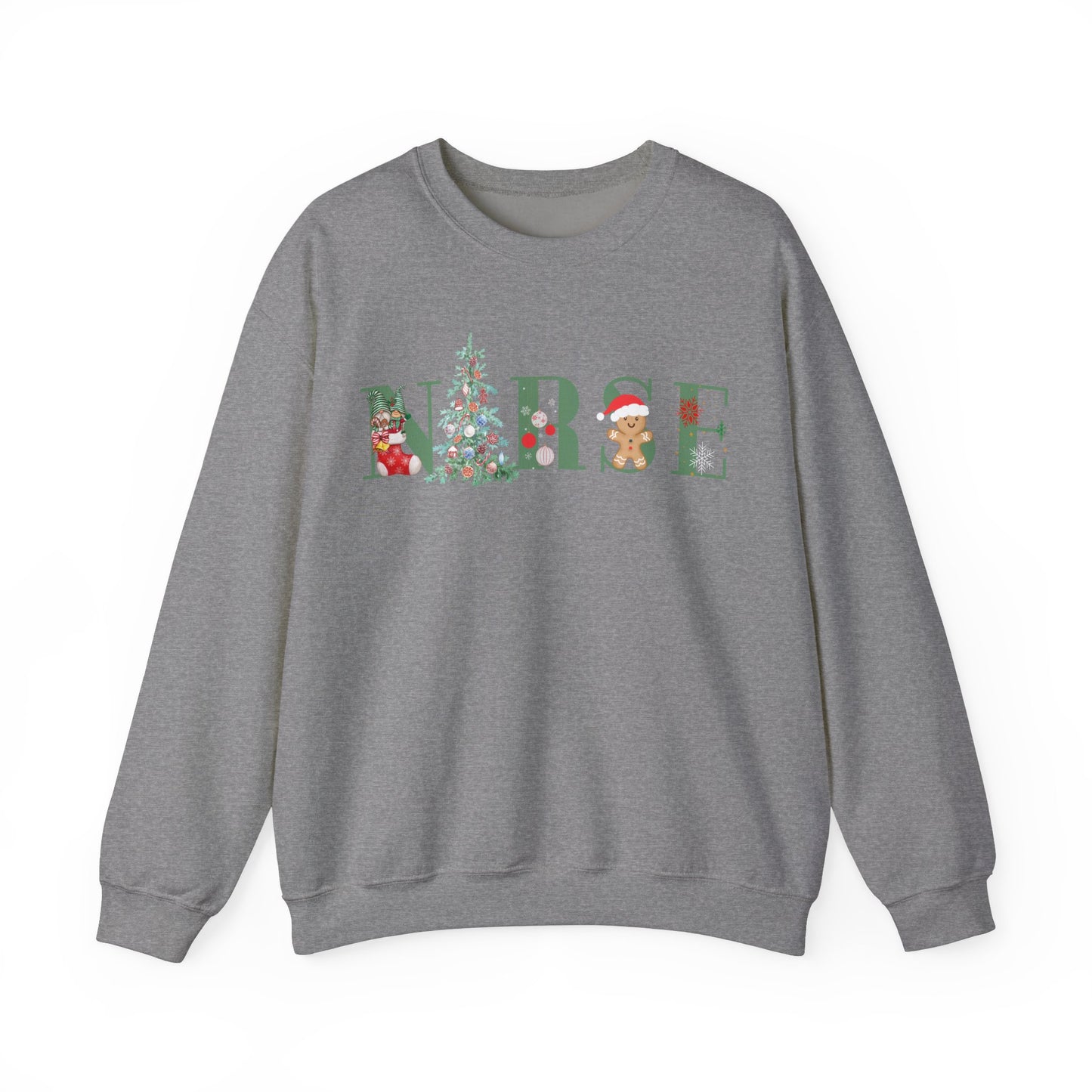 Christmas NURSE Crewneck Sweatshirt