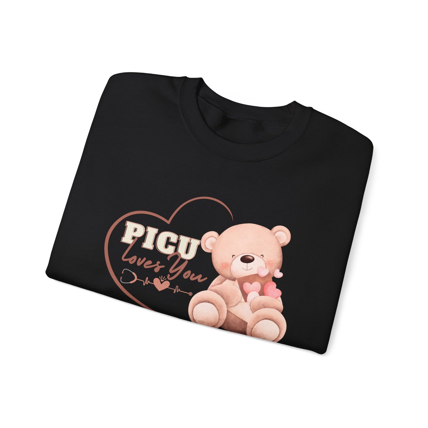 PICU Loves You Crewneck Sweatshirt