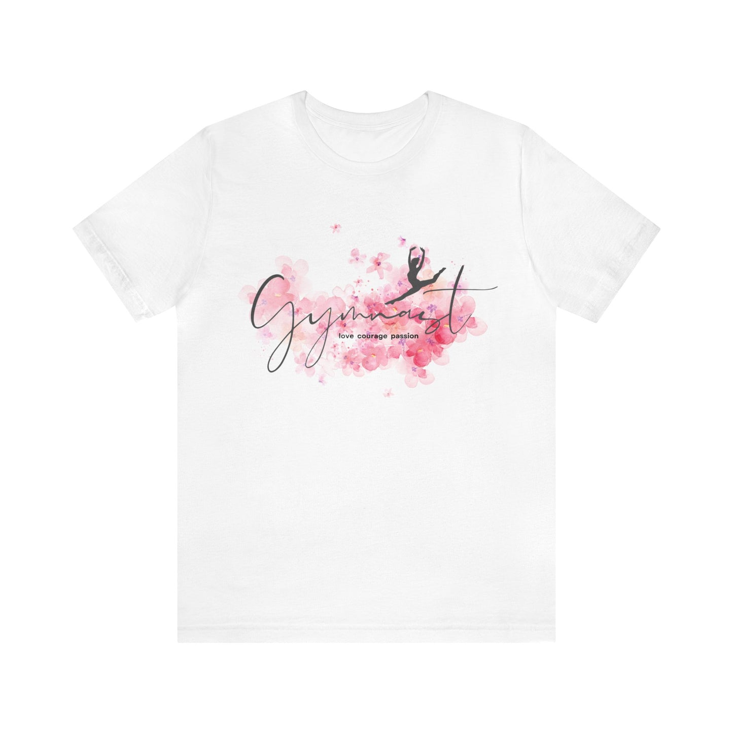 Gymnast Cherry Blossom Adult Tee