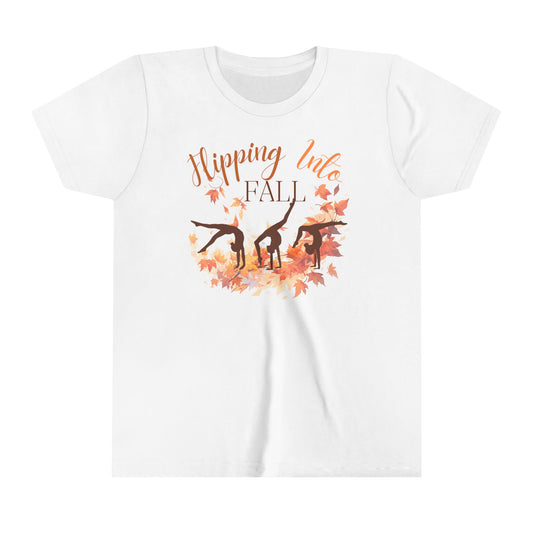 Flipping into Fall Youth T-Shirt