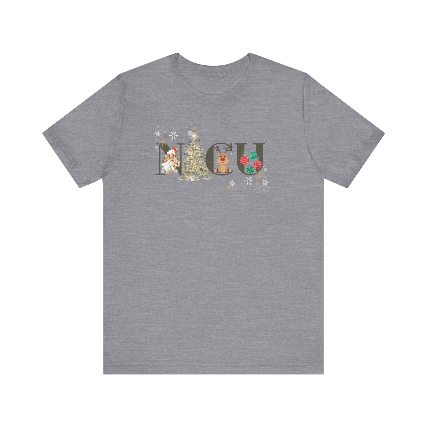 Tis the Season for Tiny Miracles NICU Short Sleeve Tee