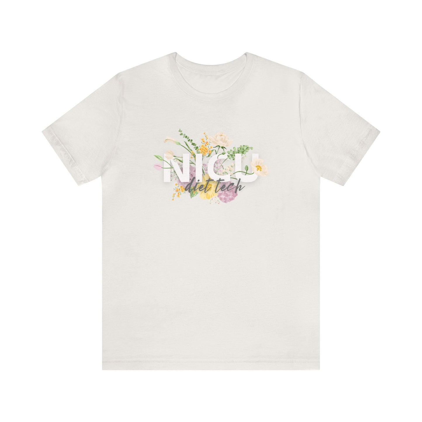 Floral Diet Tech T-shirt