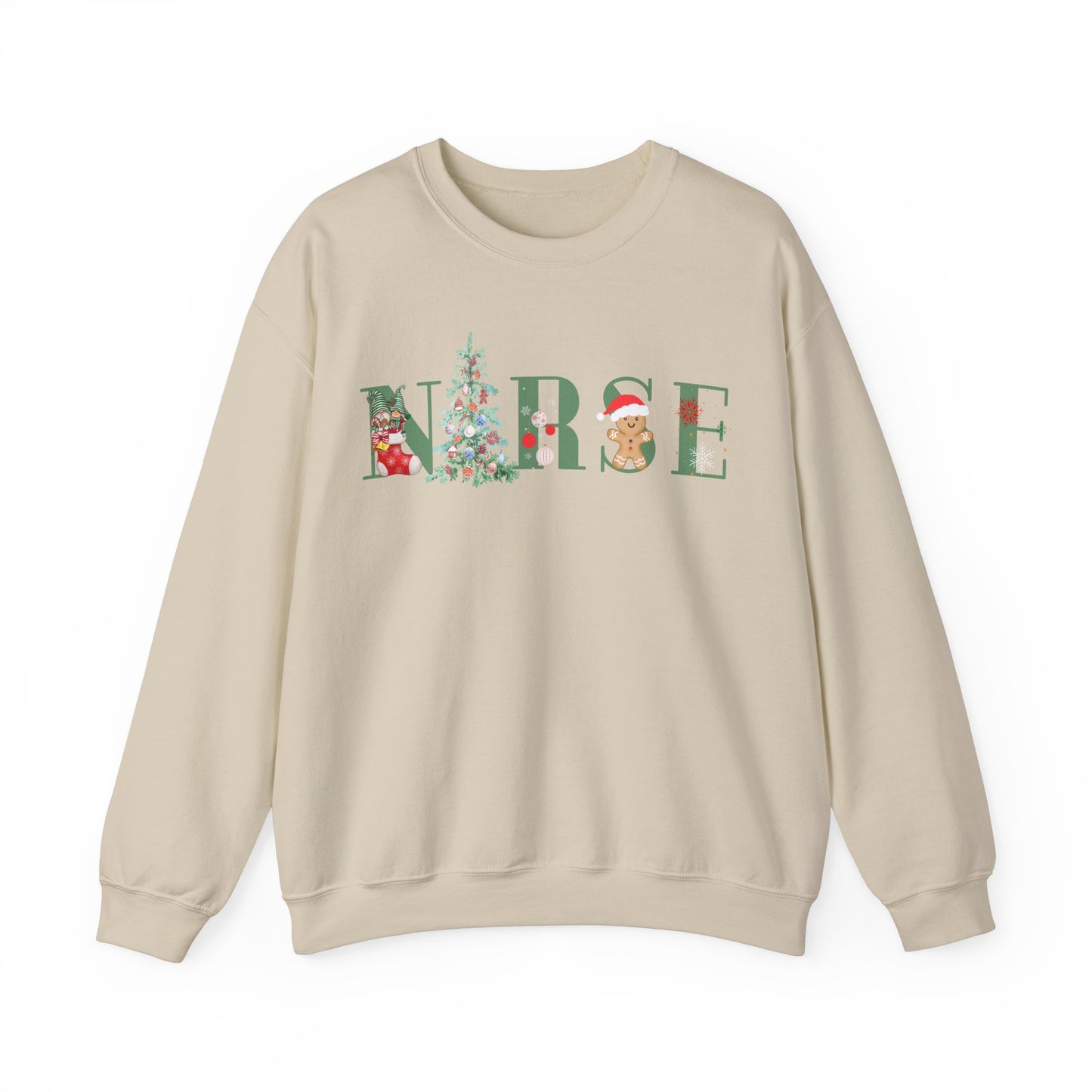 Christmas NURSE Crewneck Sweatshirt