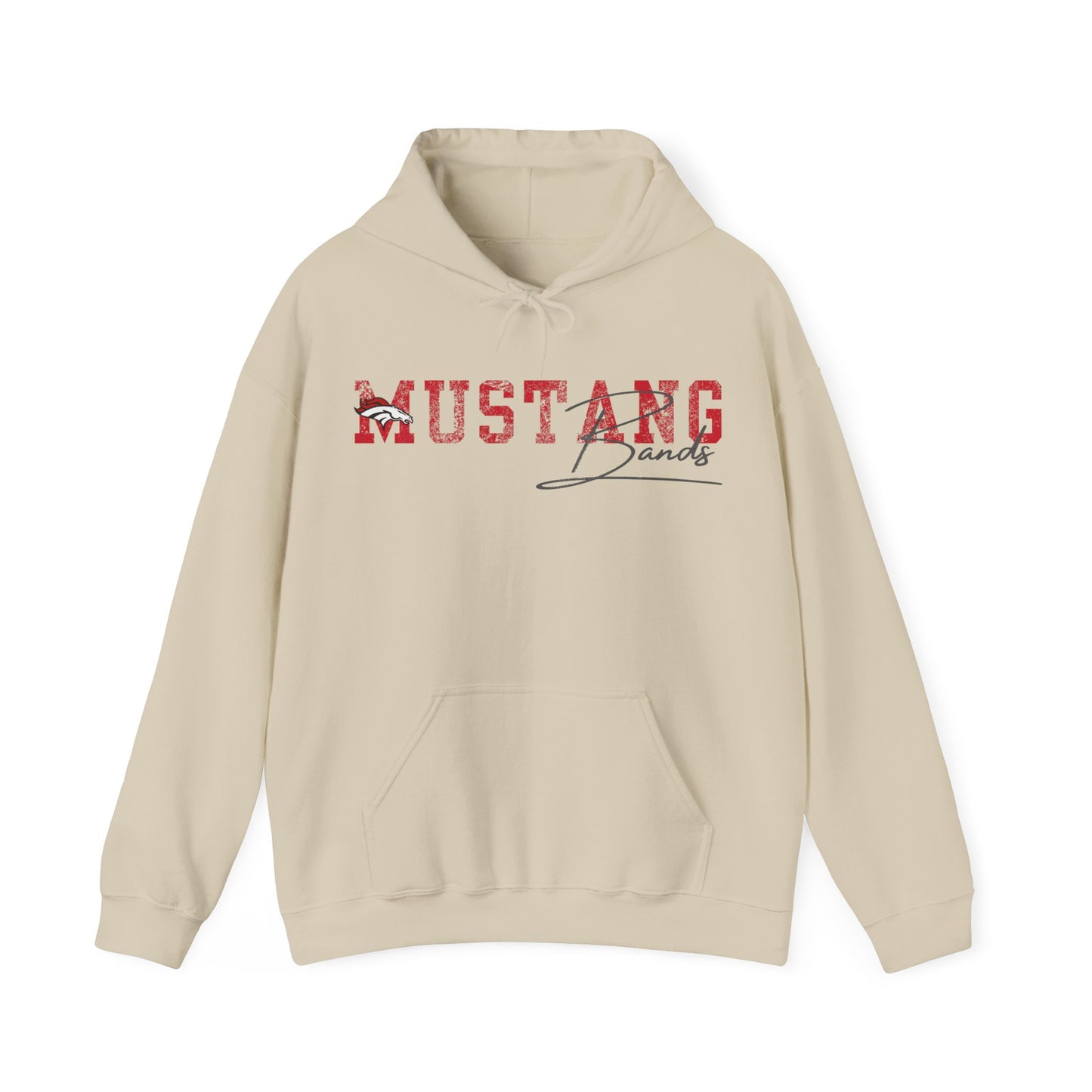 Mustang Band Unisex Hoodie - Cozy School Spirit Sweatshirt