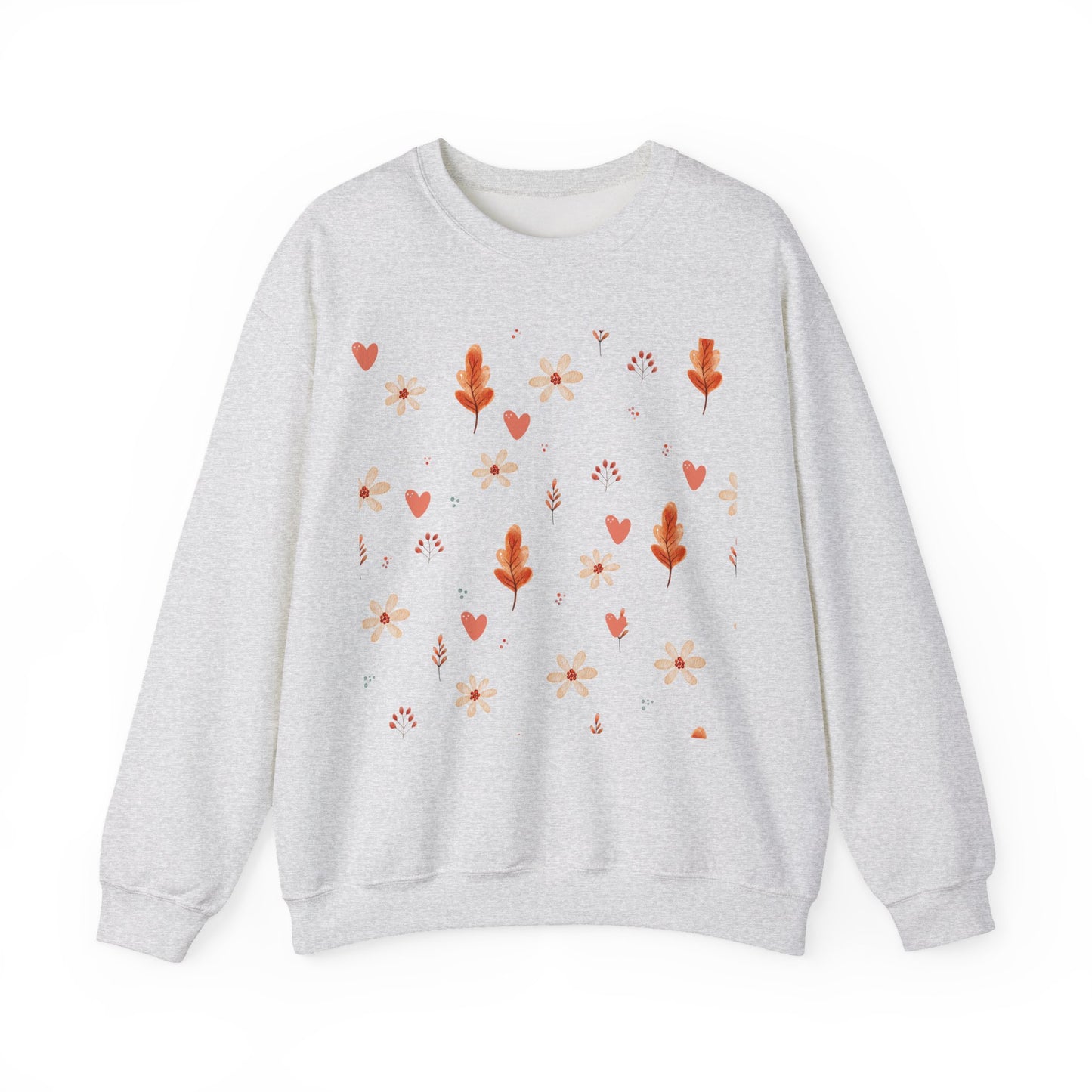 Fall Floral Sweatshirt Crewneck