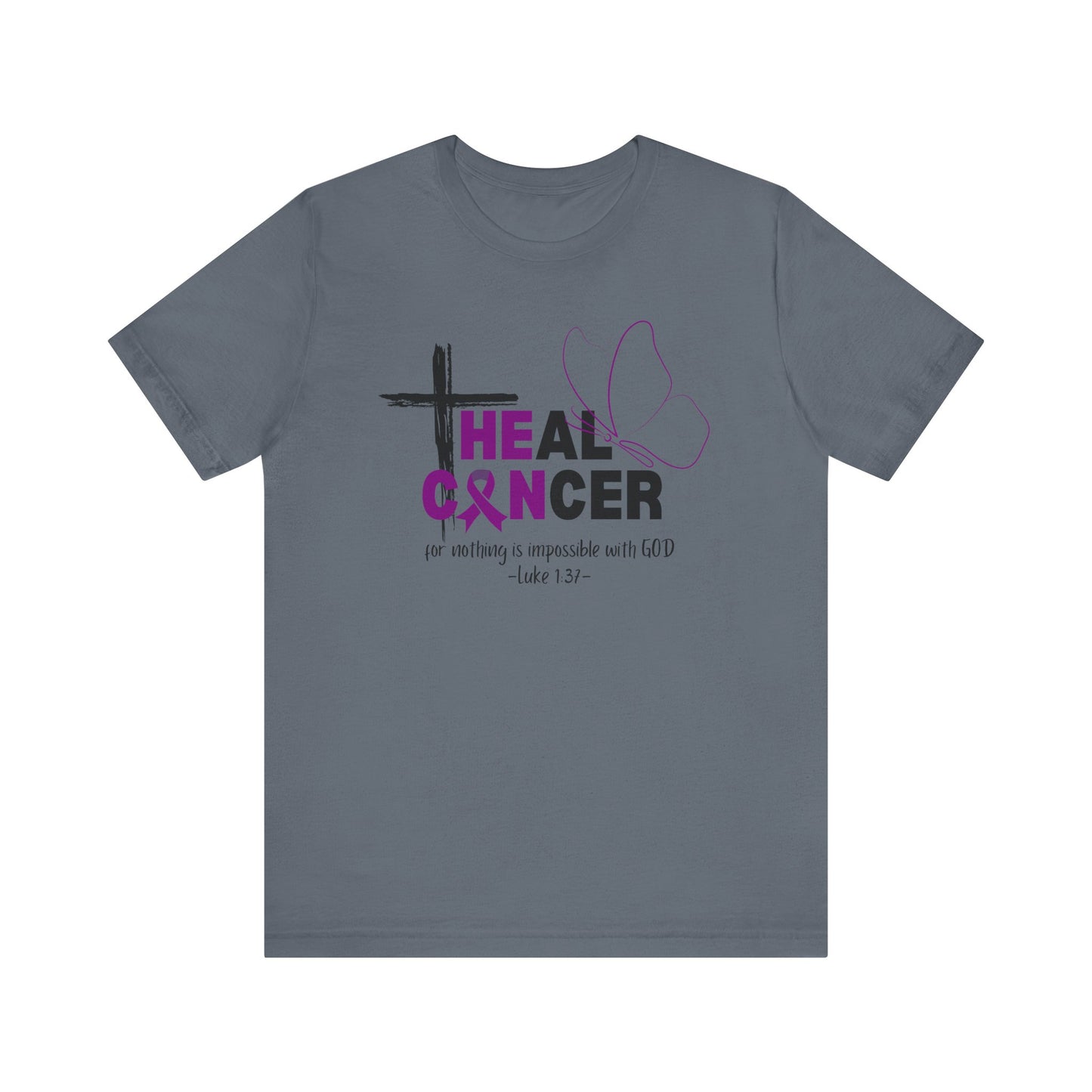 Purple Ribbon Cancer Awareness