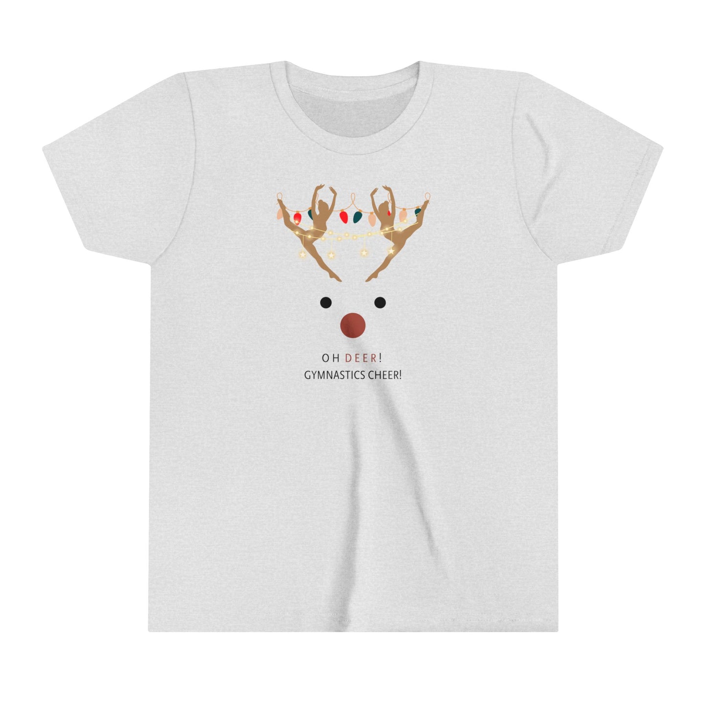 Reindeer Gymnast Youth T-Shirt