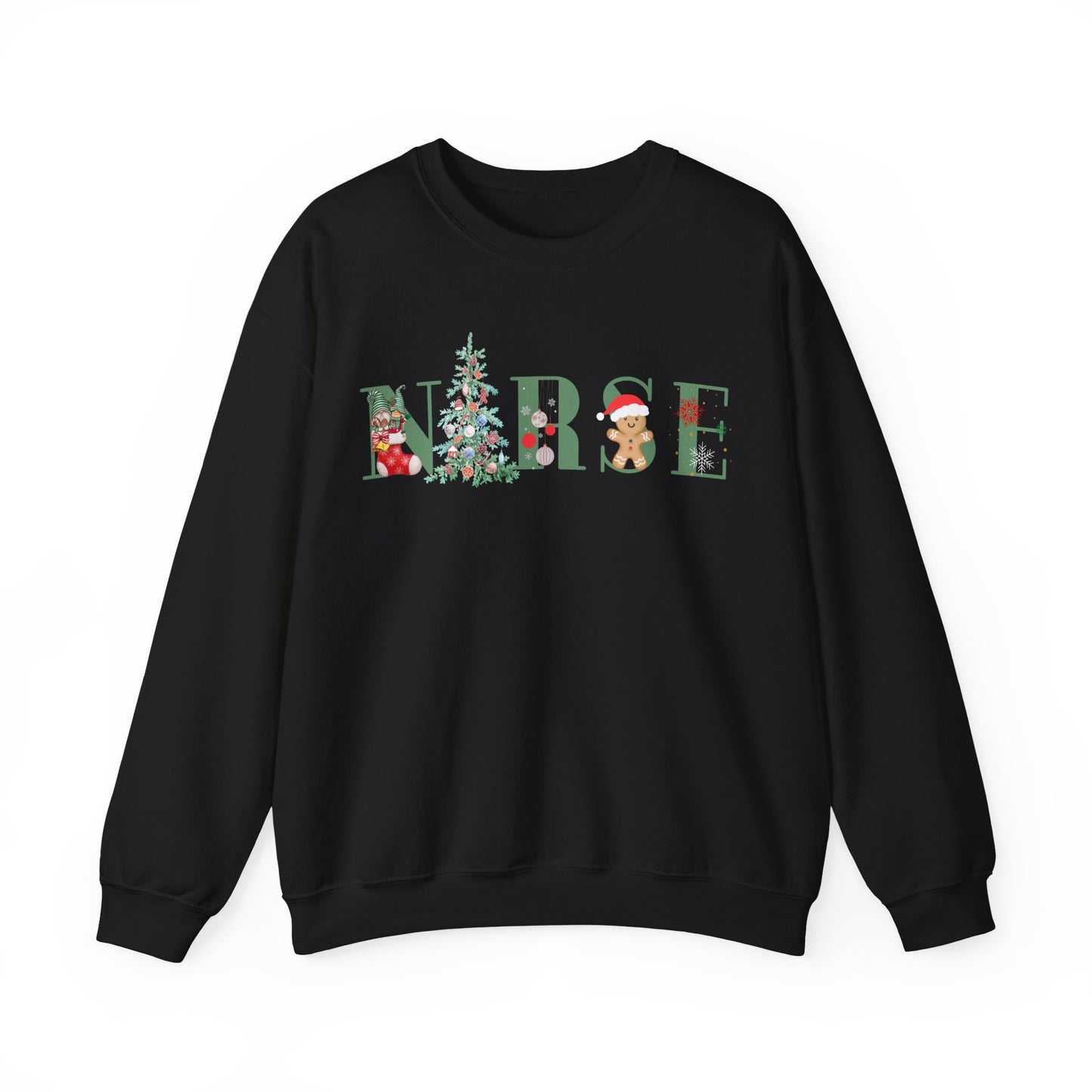 Christmas NURSE Crewneck Sweatshirt