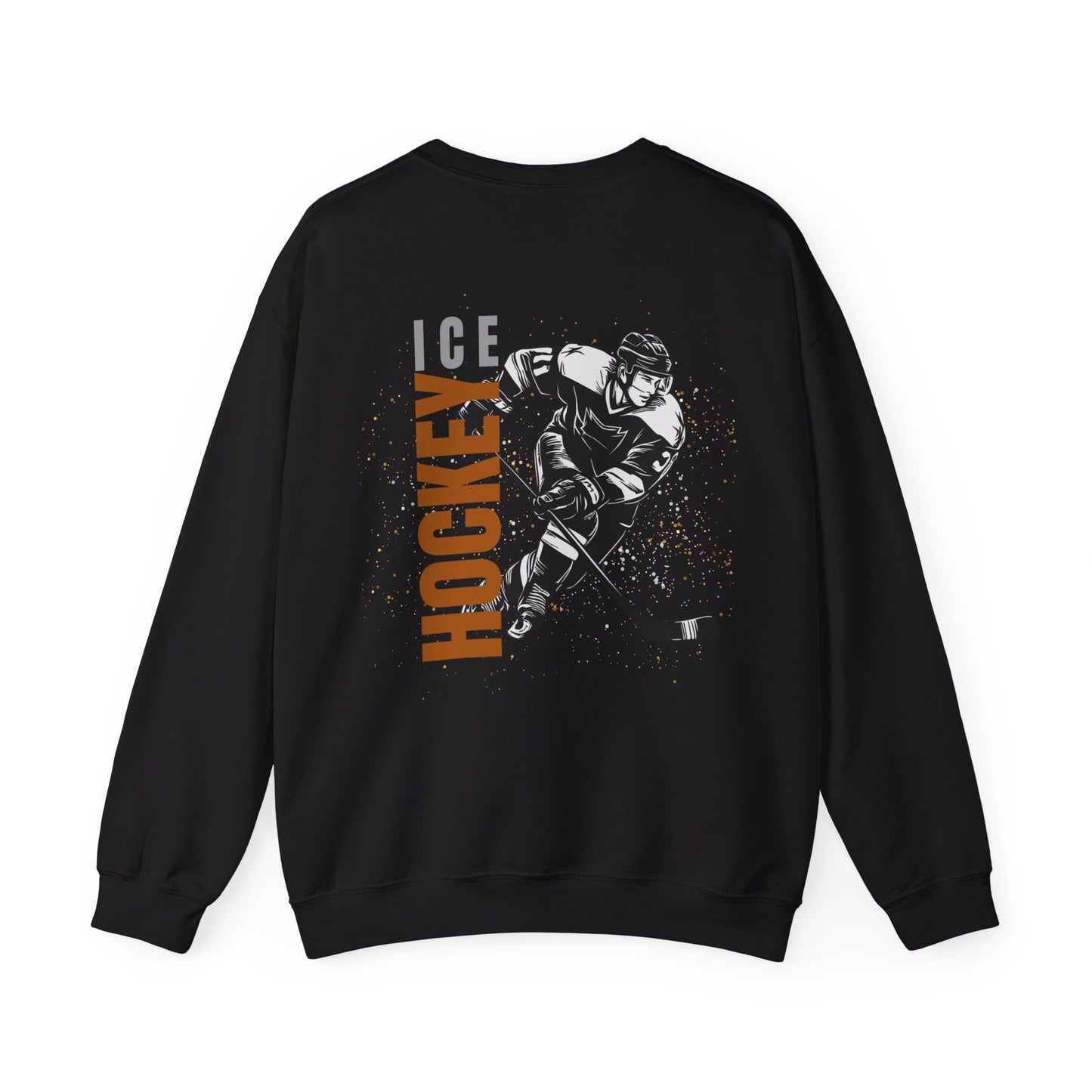 Ice Hockey Adult Crewneck Sweatshirt