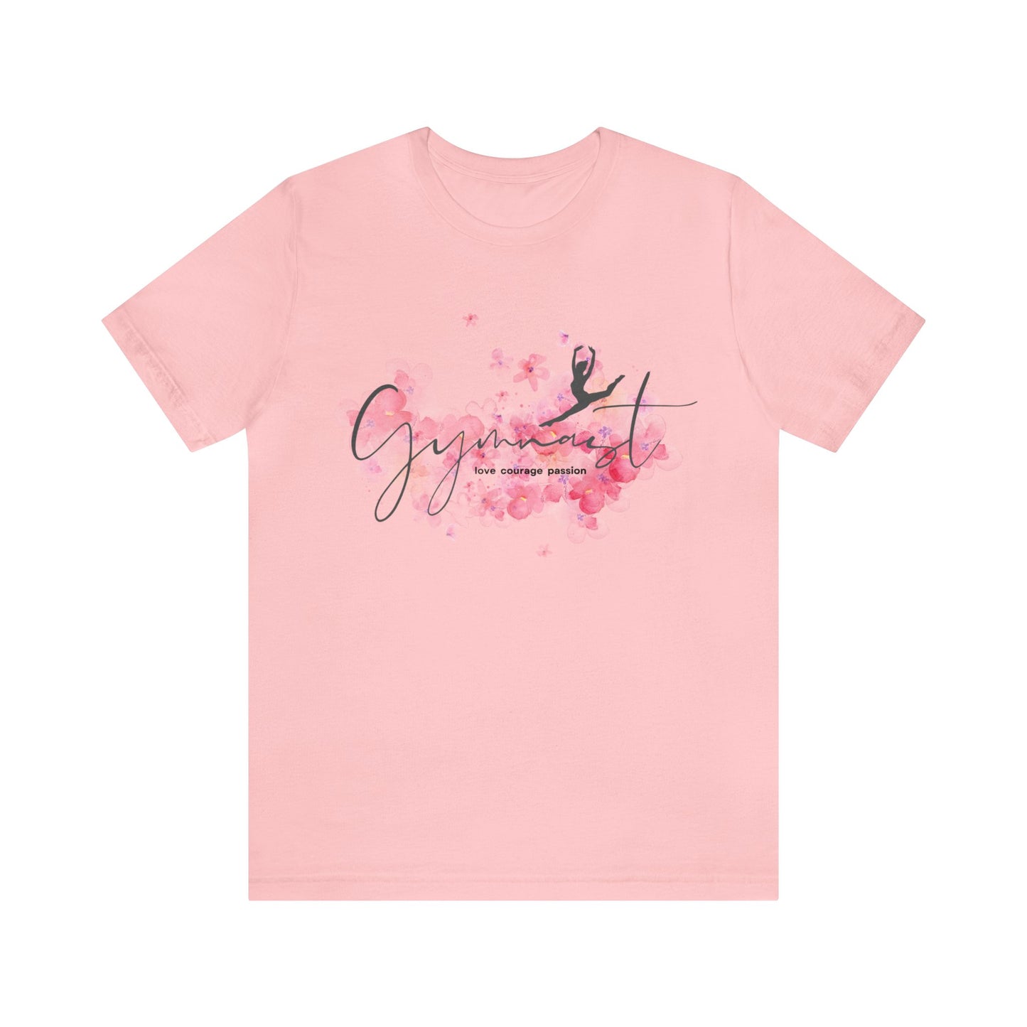 Gymnast Cherry Blossom Adult Tee