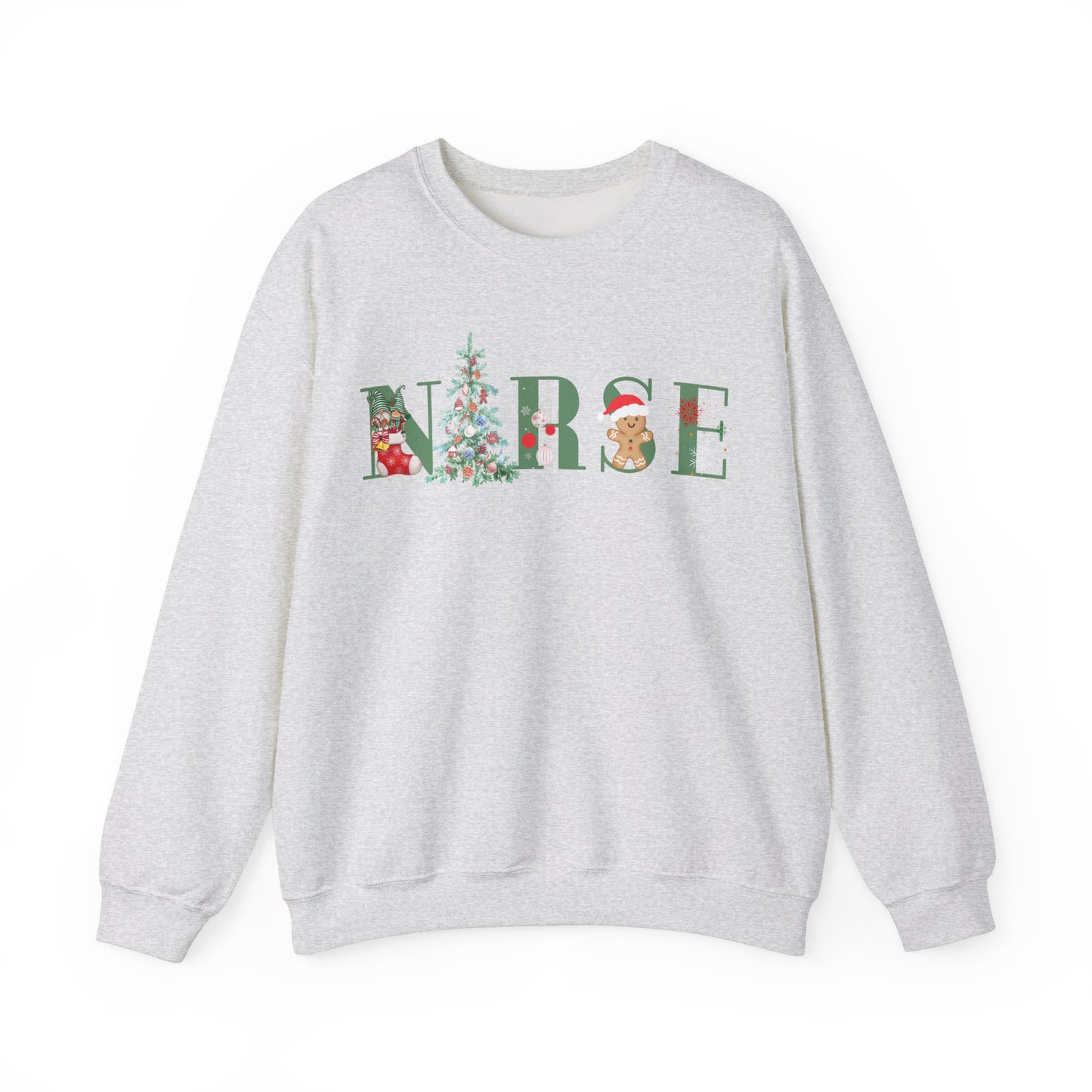 Christmas NURSE Crewneck Sweatshirt