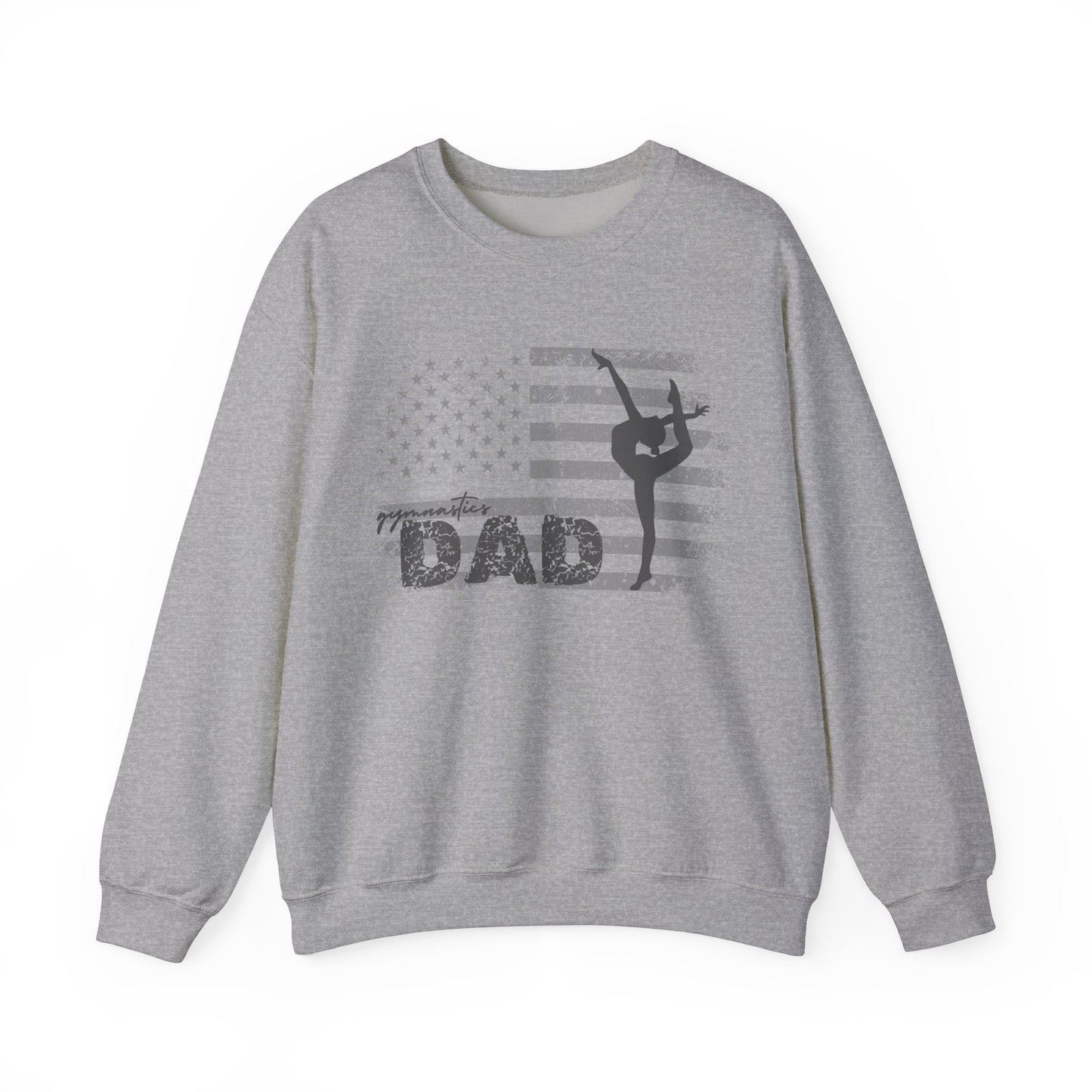 Gymnastics Dad Crewneck Sweatshirt