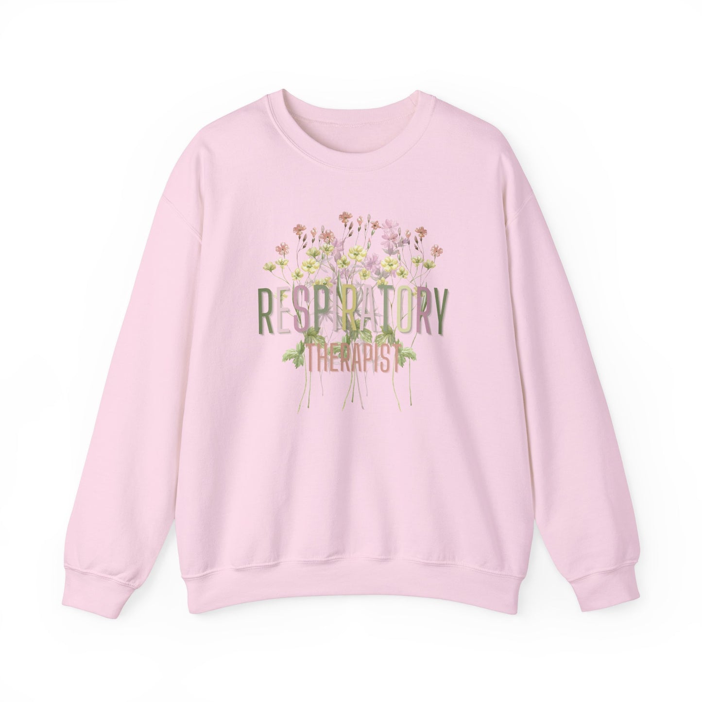 Spring Respiratory Therapist Crewneck Sweatshirt