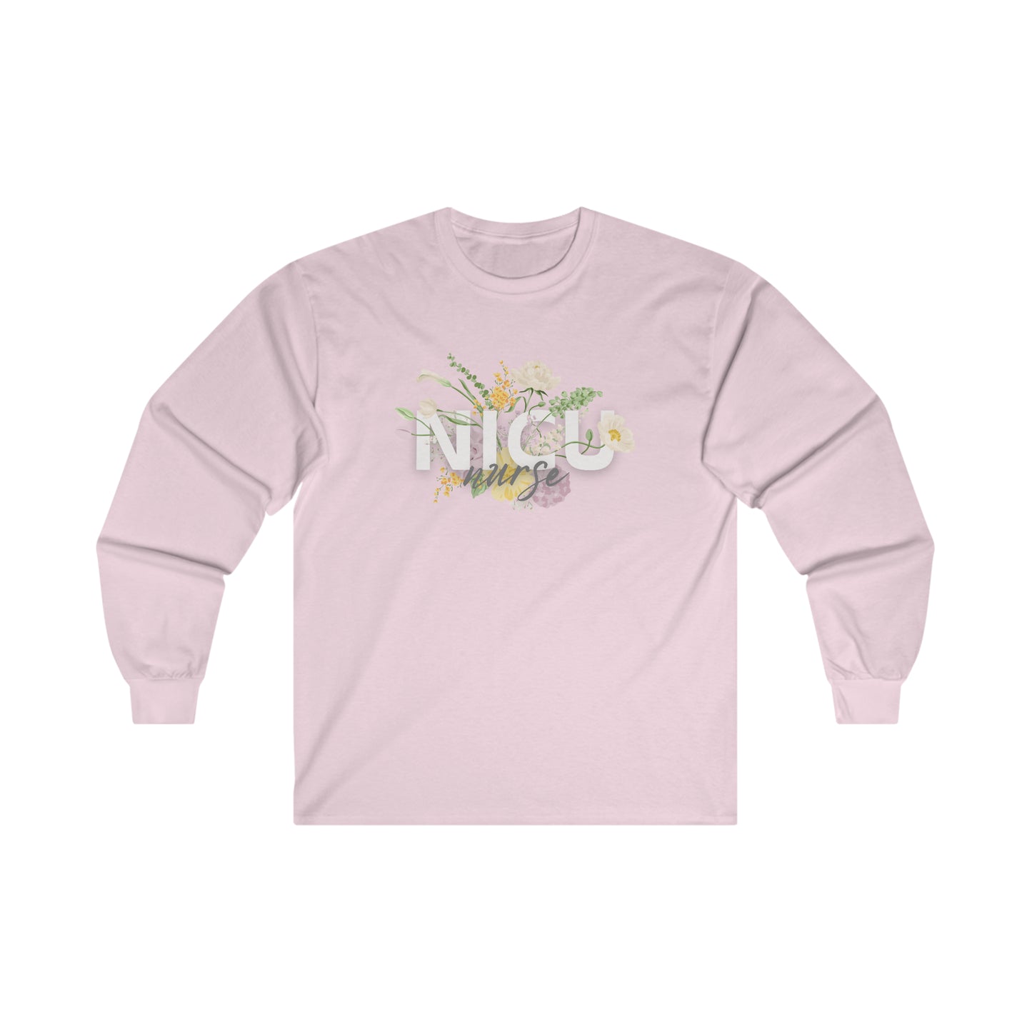 Floral NICU Long Sleeve Tee