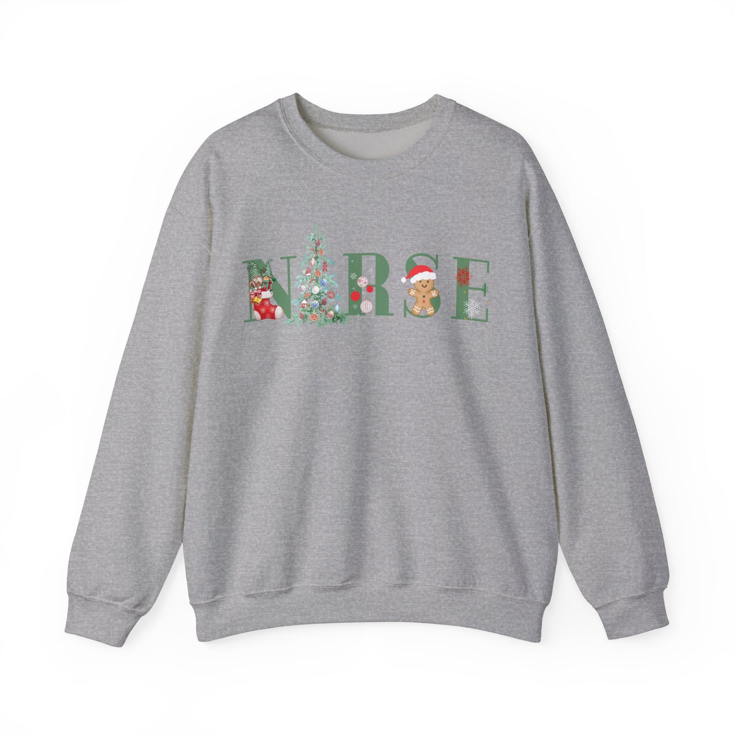 Christmas NURSE Crewneck Sweatshirt