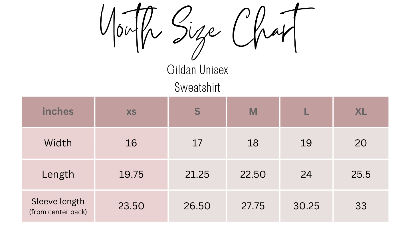 Gymnast Cherry Blossom Youth Crewneck Sweatshirt