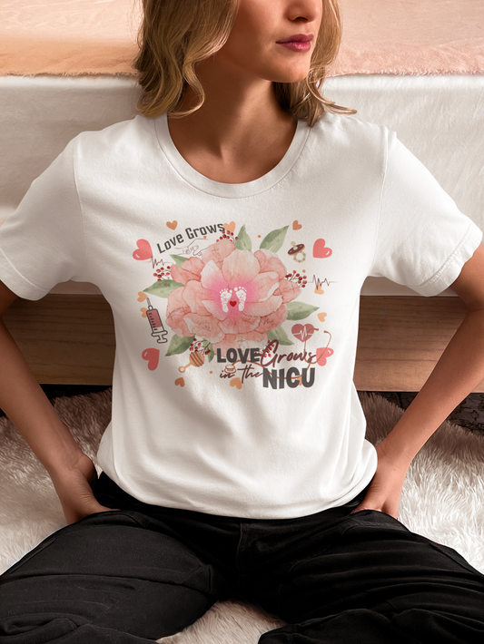 Love Grows in the NICU T-Shirt