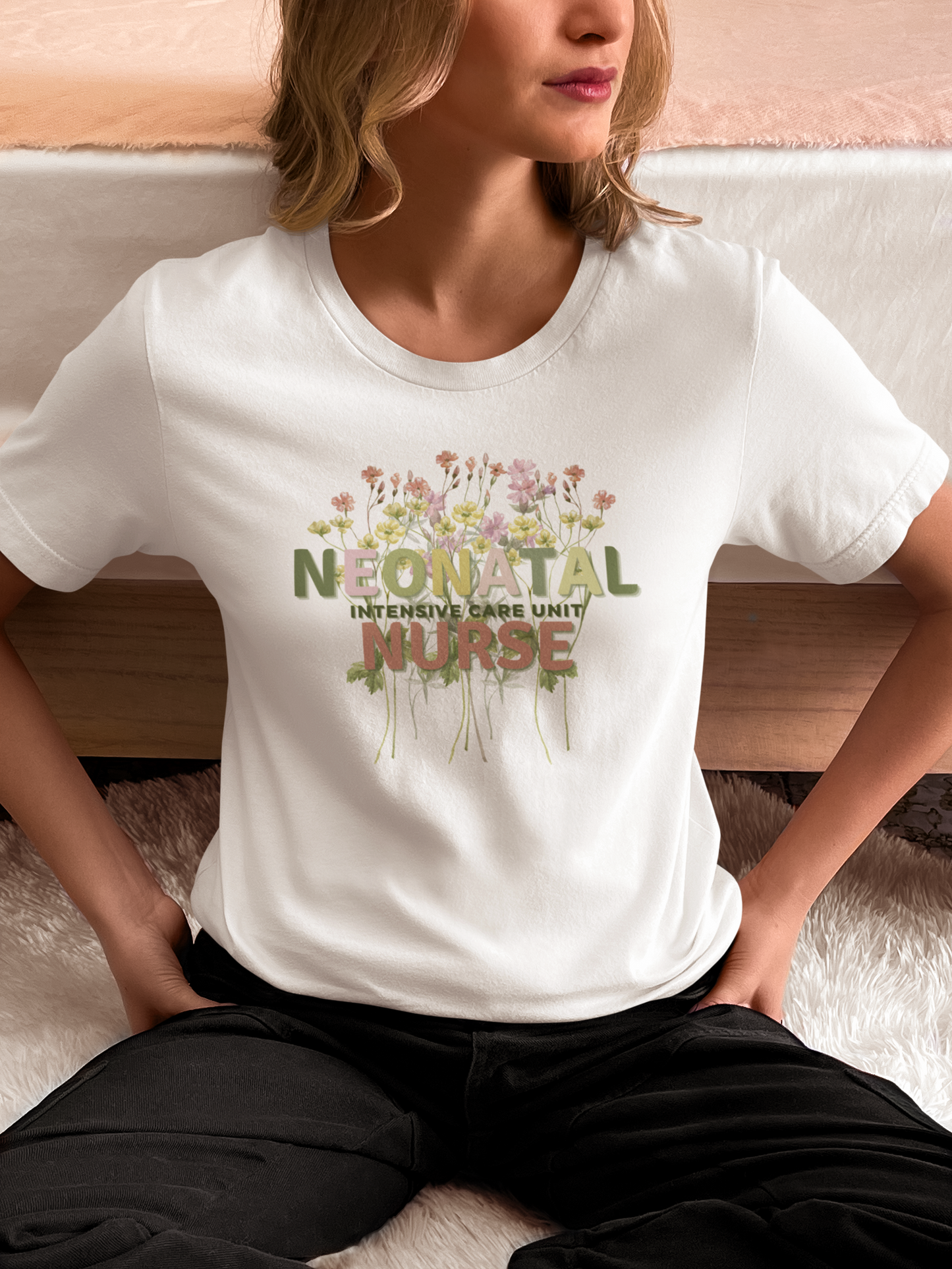 Spring NICU Neonatal T-shirt