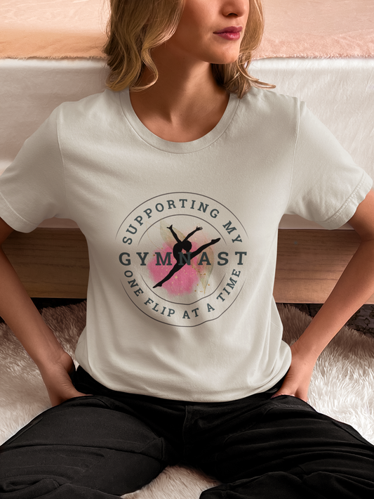 Supporting My Gymnast One Flip At a Time T-Shirt