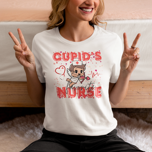 Cupid's Favorite Nurse T-Shirt
